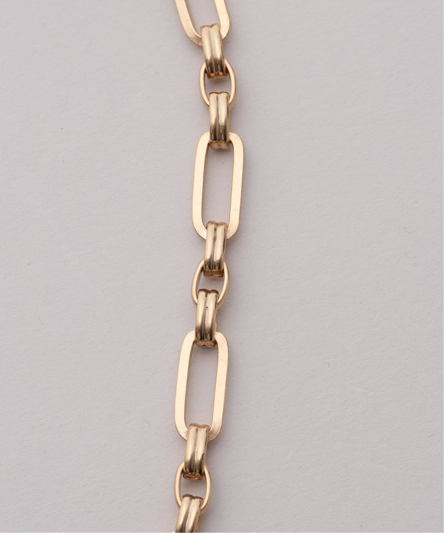 JANIS SAVITT/ジャニス・サビット】Design chain coin Necklace