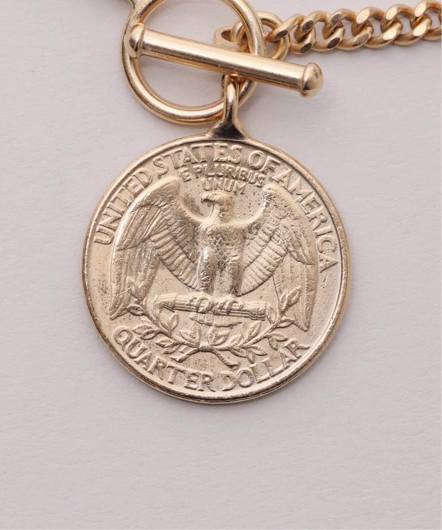 JANIS SAVITT/ジャニス・サビット】long chain coin Necklace