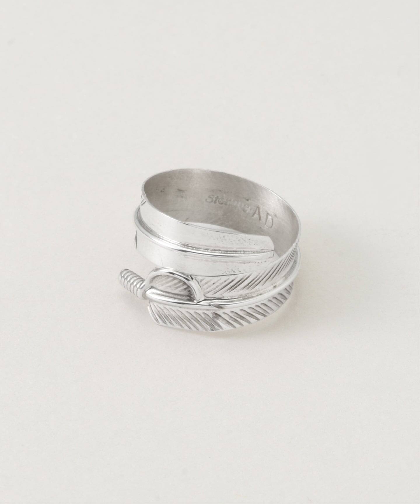 Harpo アルポ　Adjustable Feather Ring シルバー Harpo/ハルポ】Adjustable Feather Ring（リング）｜AP STUDIO