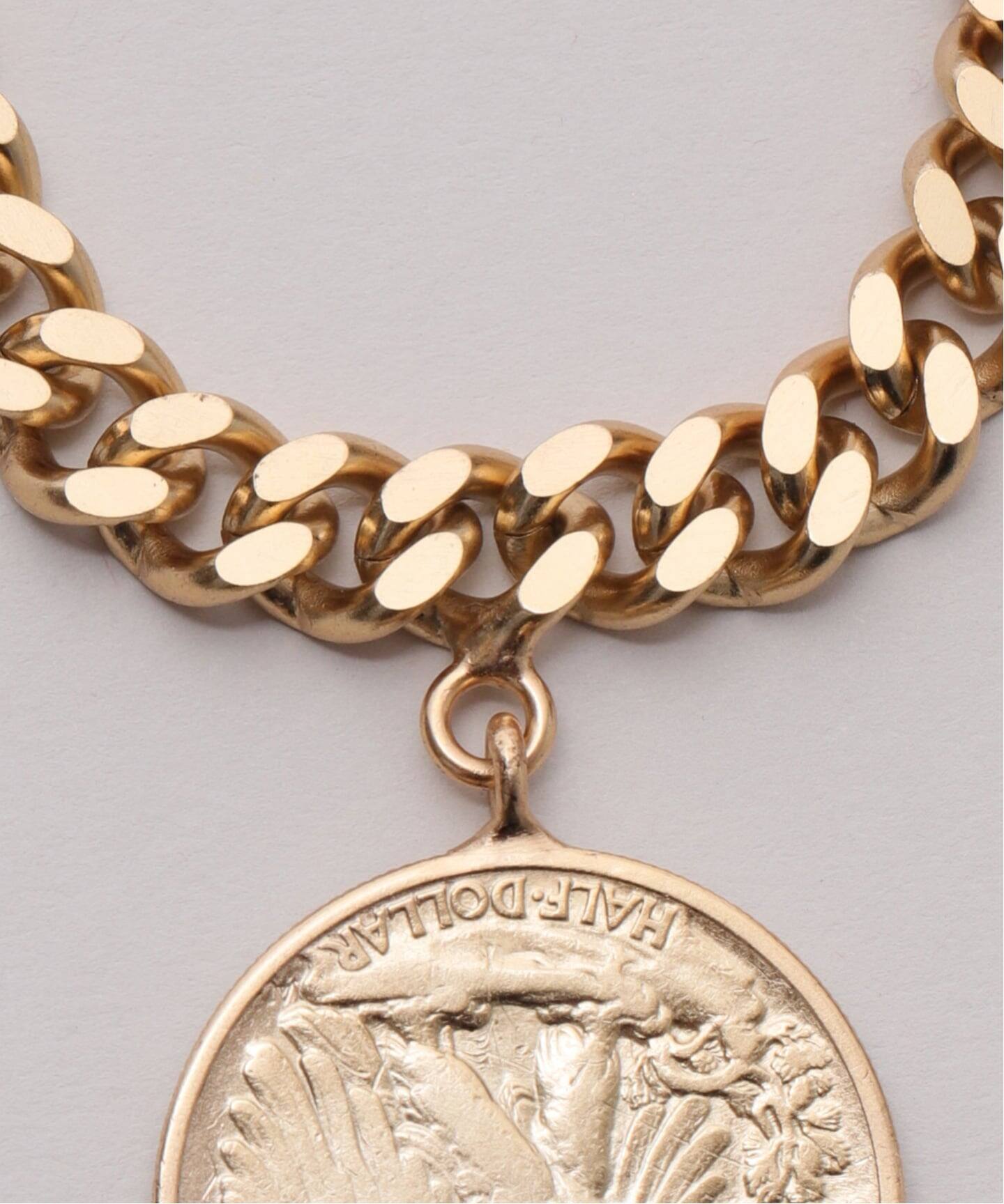 JANIS SAVITT/ジャニス・サビット】gold Coin Bracelet（ブレスレット