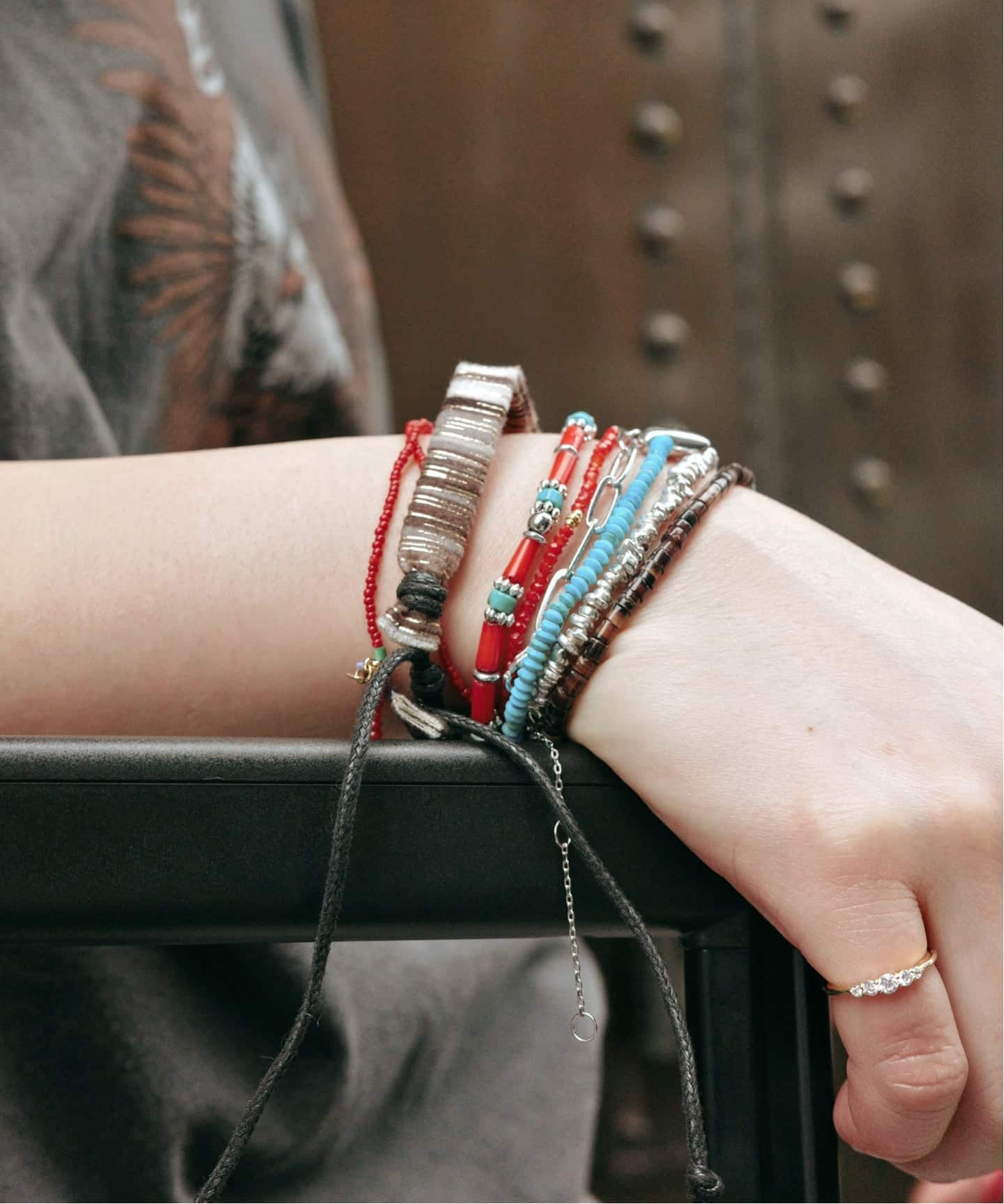 SHASHI/シャシ】別注Custom Bracelet 1 silver（ブレスレット