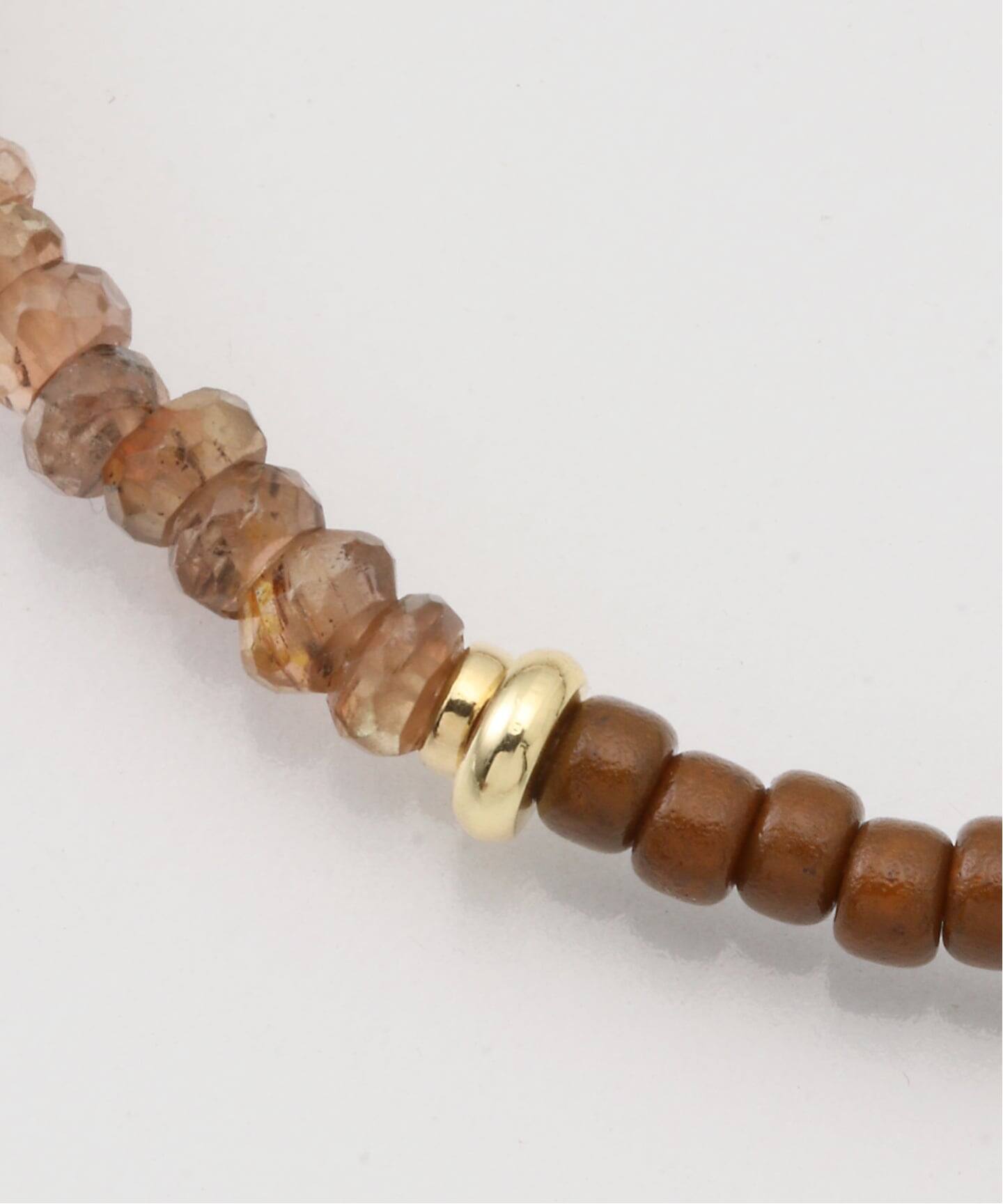 SHASHI/シャシ】Bijou Bracelet (beige)（ブレスレット・バングル 