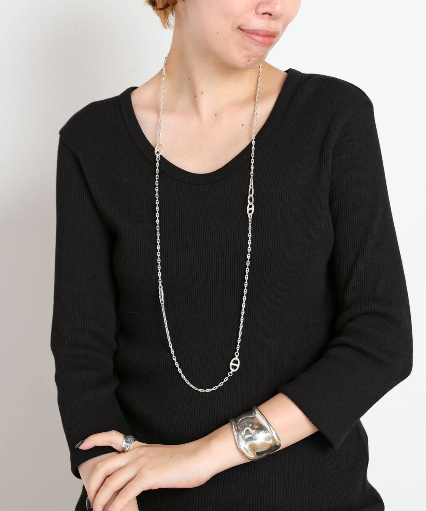 GARDEN OF EDEN/ガーデン オブ エデン】Anchor chain long Necklace