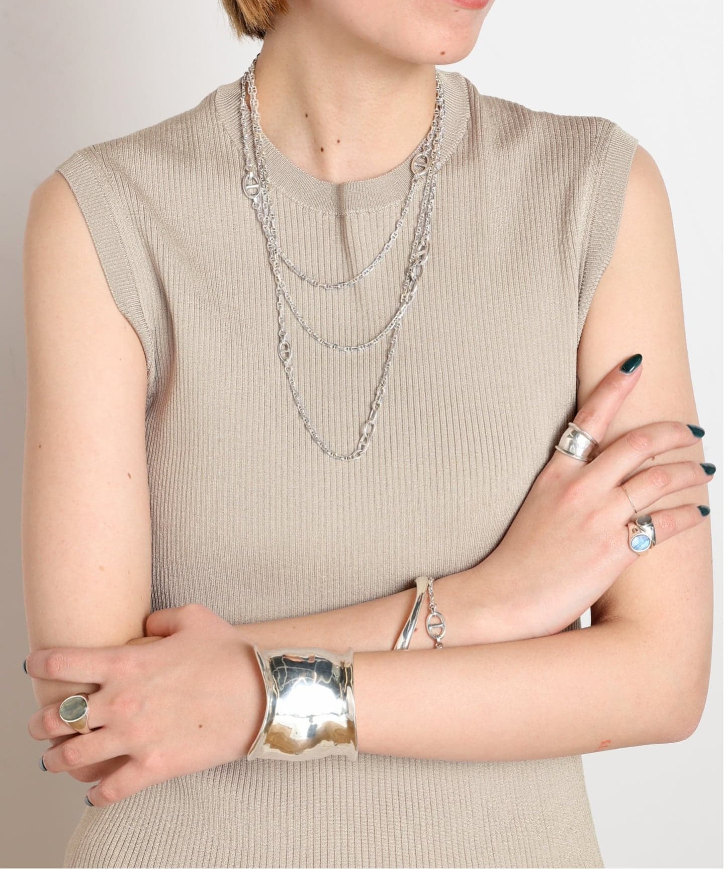 GARDEN OF EDEN/ガーデン オブ エデン】Anchor chain bracelet