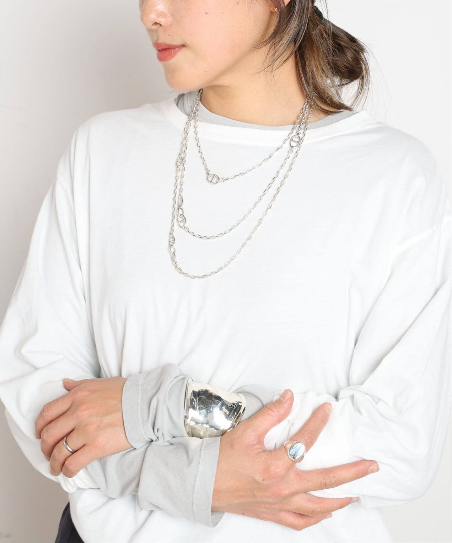 GARDEN OF EDEN/ガーデン オブ エデン】Anchor chain long Necklace