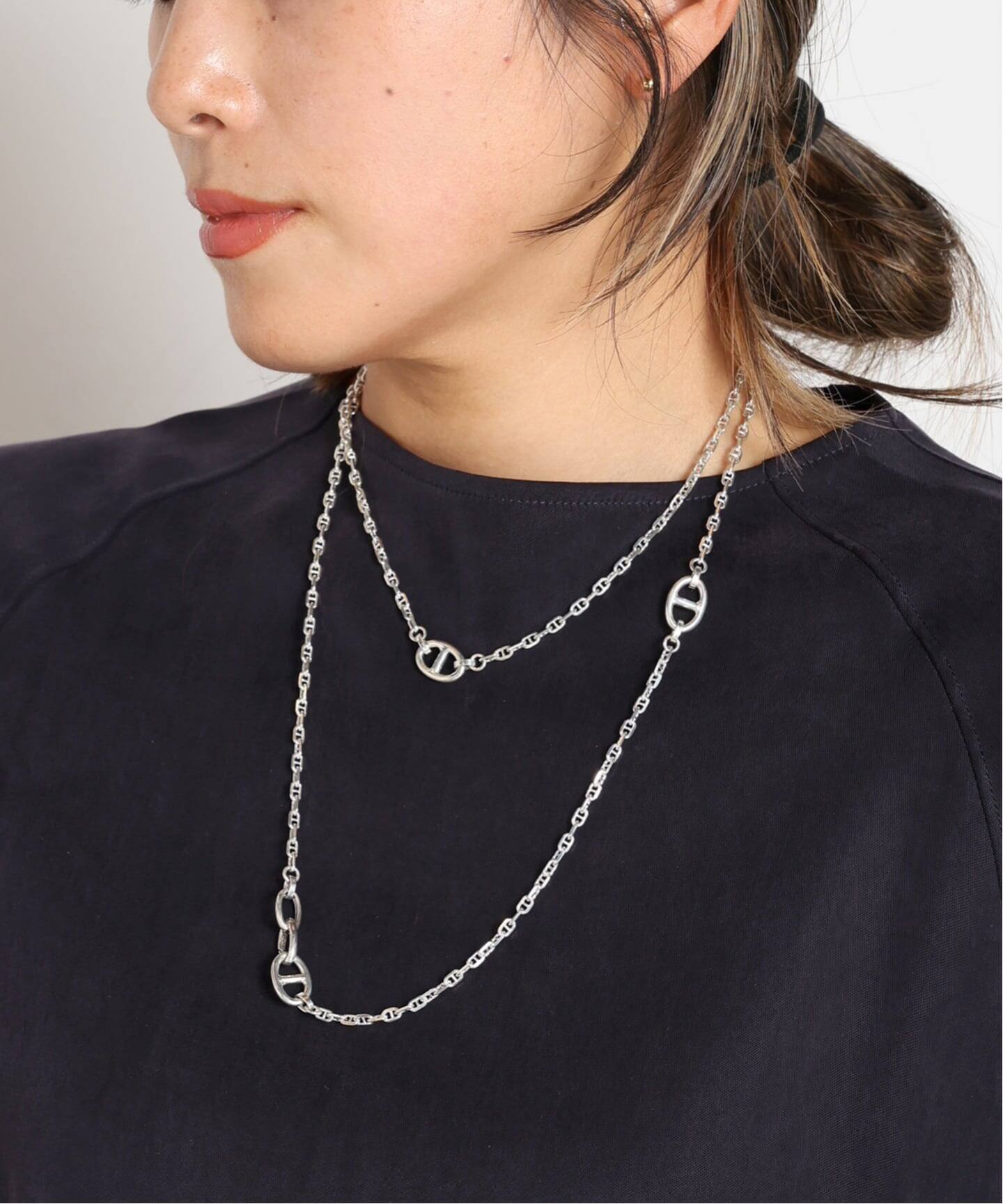 GARDEN OF EDEN/ガーデン オブ エデン】Anchor chain long Necklace 
