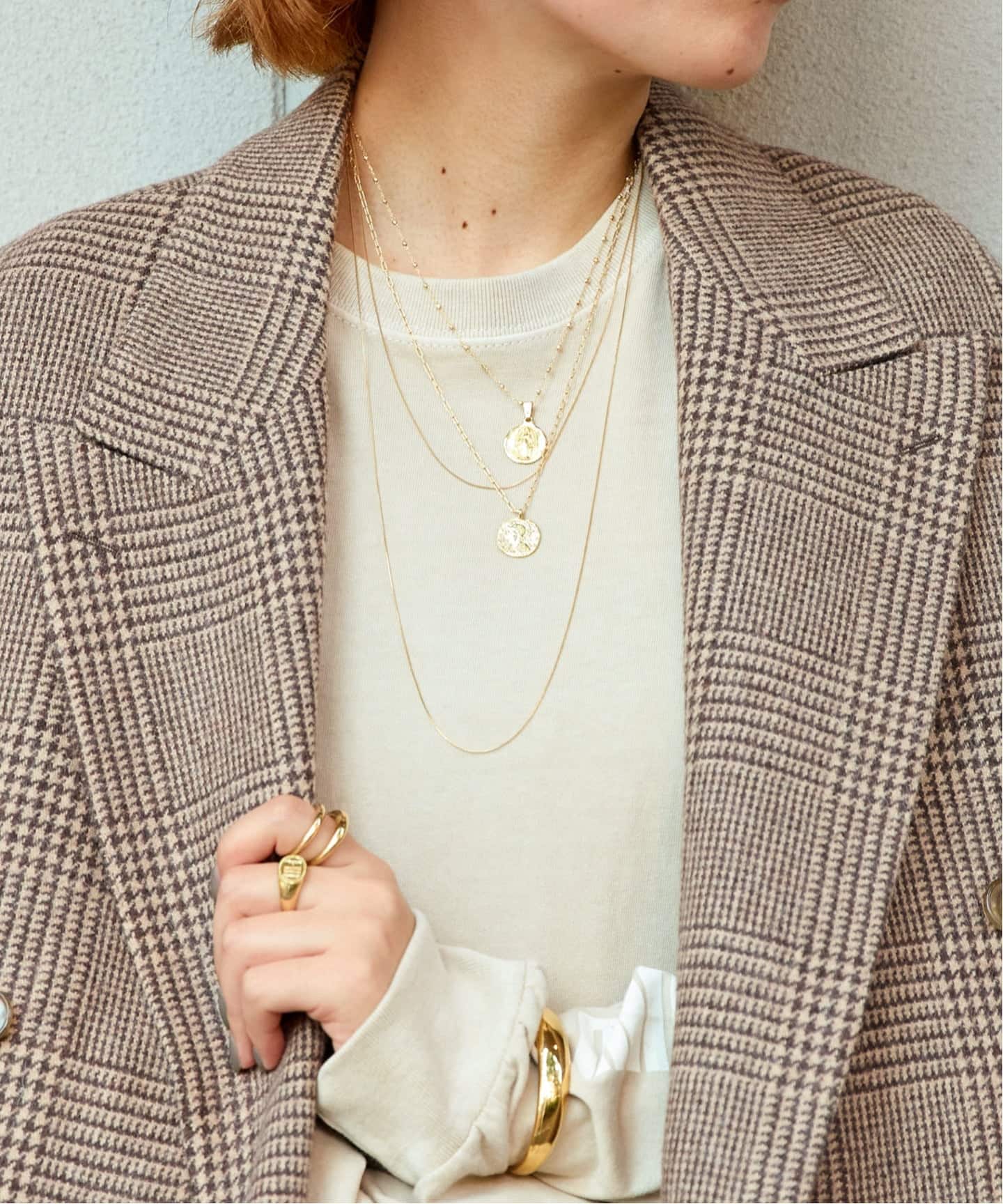 GIGI/ジジ】Roman coin necklace（ネックレス）｜AP STUDIO（エーピー