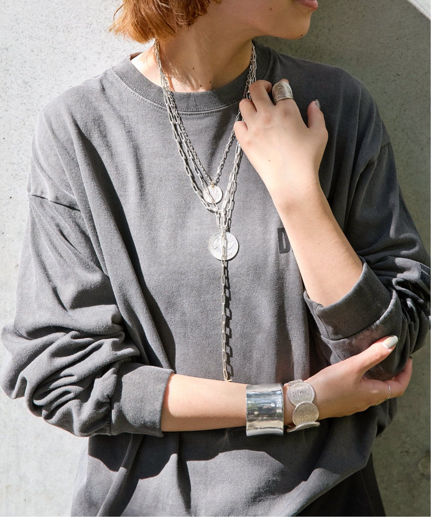 GIGI/ジジ】Artemis capped bust necklace（ネックレス）｜AP STUDIO