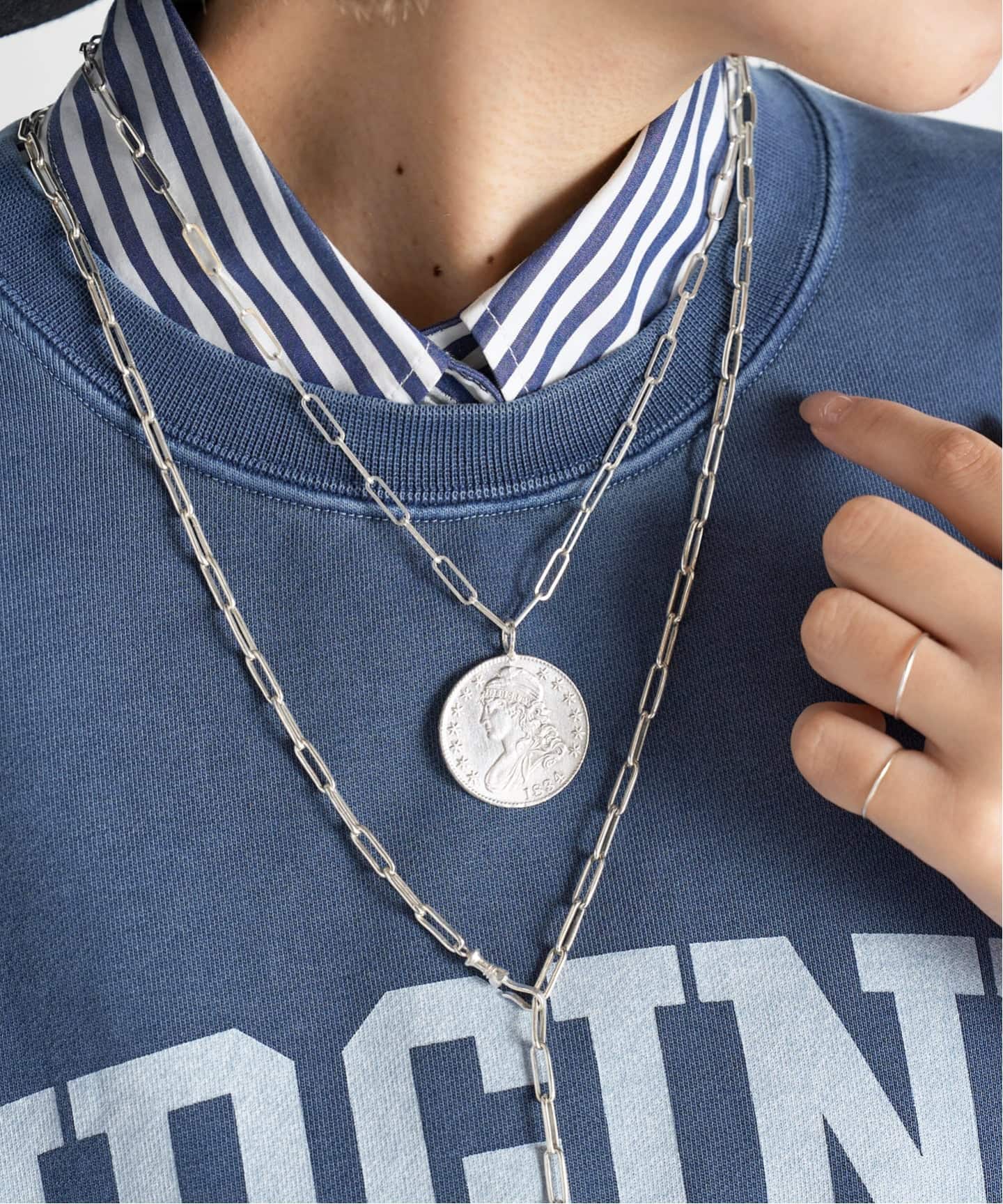 GIGI/ジジ】Artemis capped bust necklace（ネックレス）｜AP STUDIO