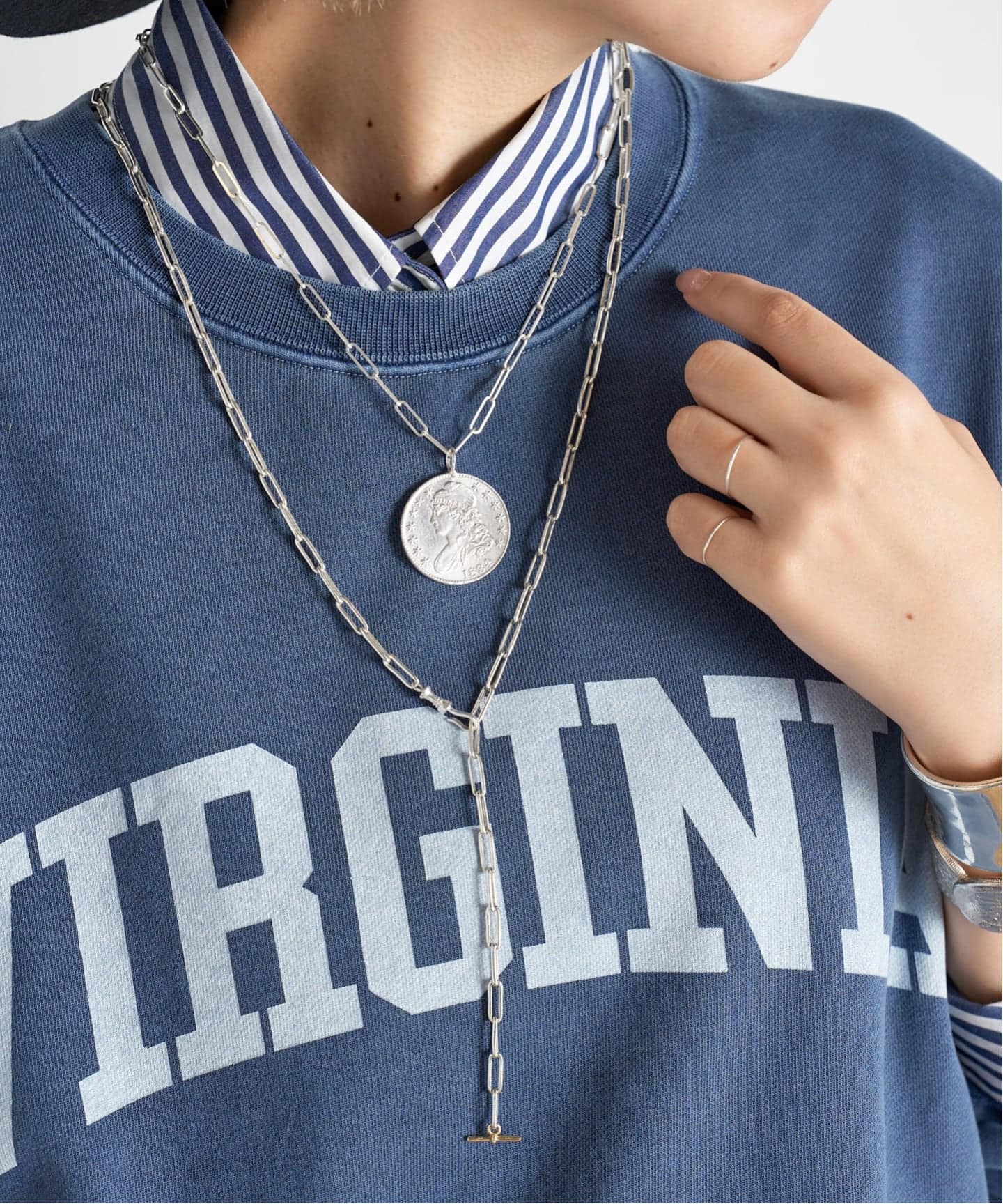 GIGI/ジジ】別注ARTEMIS boned chain necklace（ネックレス）｜AP
