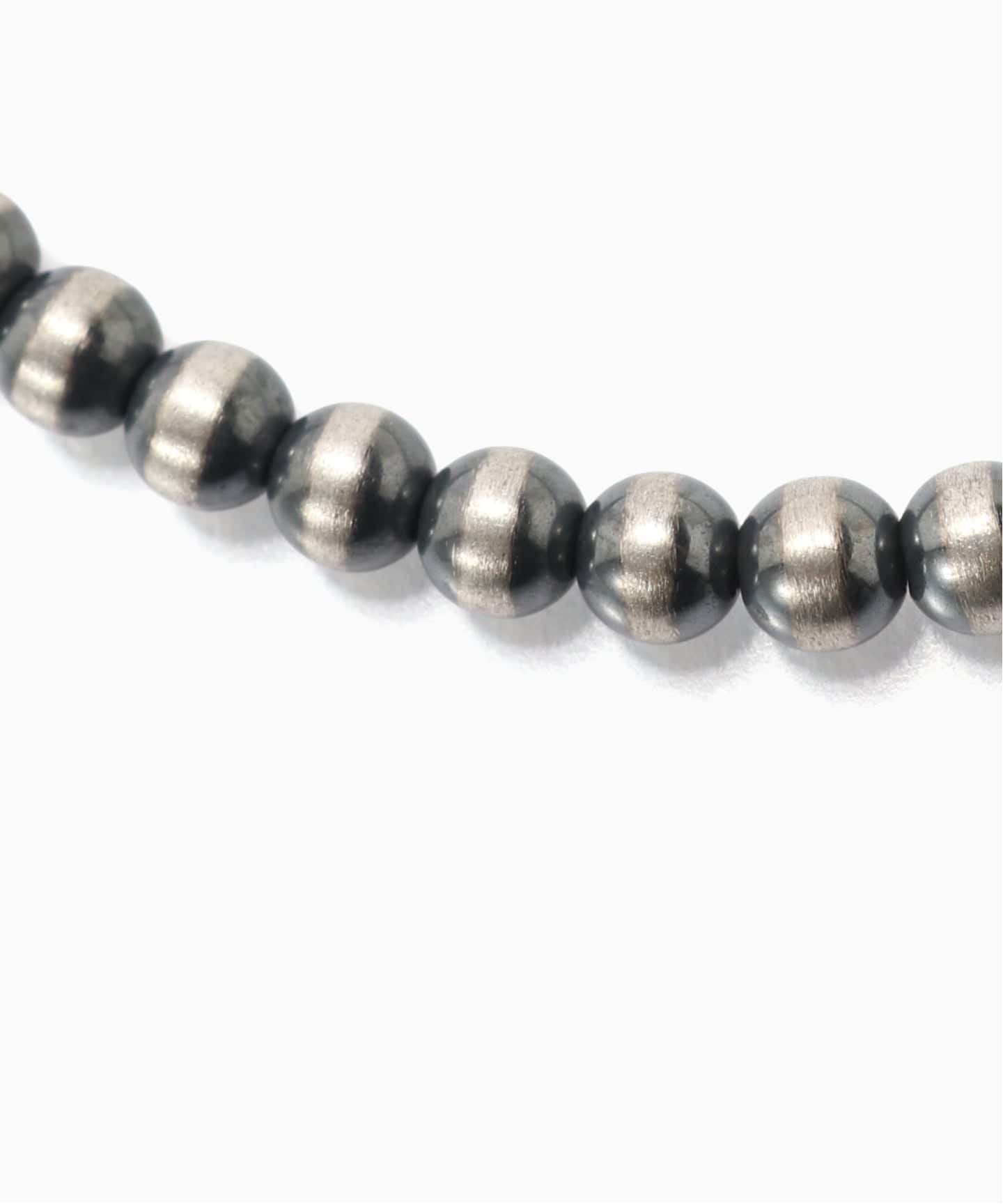 NAVAJO PEARL 5*480 OXIDIZED（ネックレス）｜JOURNAL STANDARD