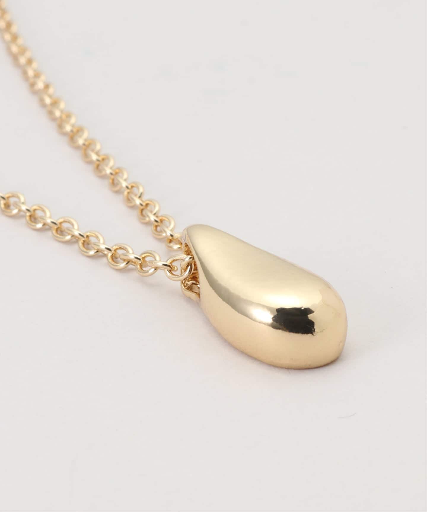 ドロップモチーフチャームネックレス（ネックレス）｜B.C STOCK（ベー
