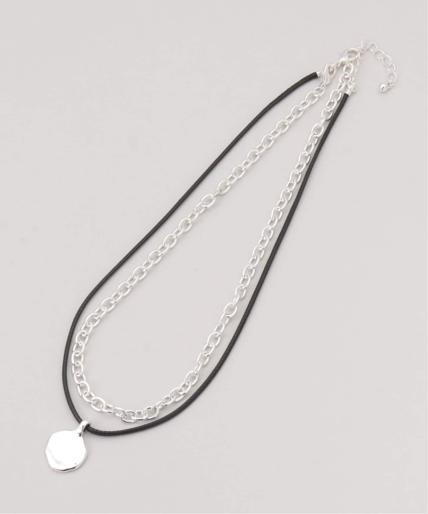 チェーンモチーフトップ2連ネックレス（ネックレス）｜B.C STOCK（ベー