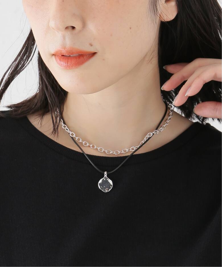 チェーンモチーフトップ2連ネックレス（ネックレス）｜B.C STOCK（ベー 
