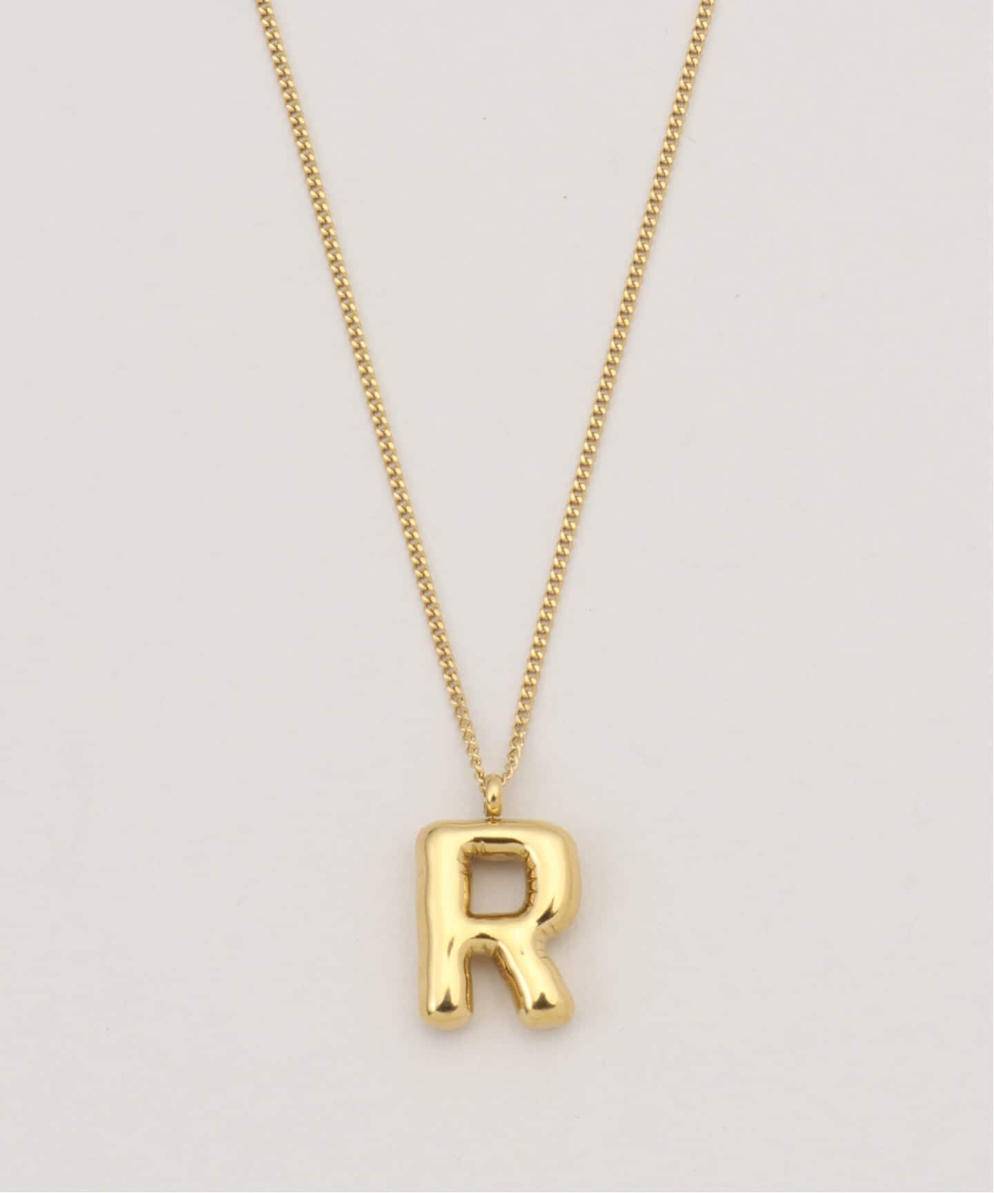 r ネックレス ゴールドネックレス R ネックレス B C STOCK ベーセー