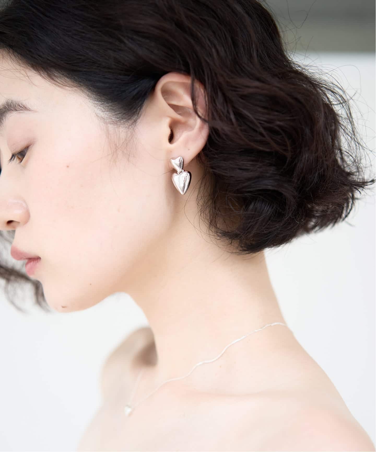 Otiumberg.／オティウムバーグ】 Heart Earings（ピアス（両耳用