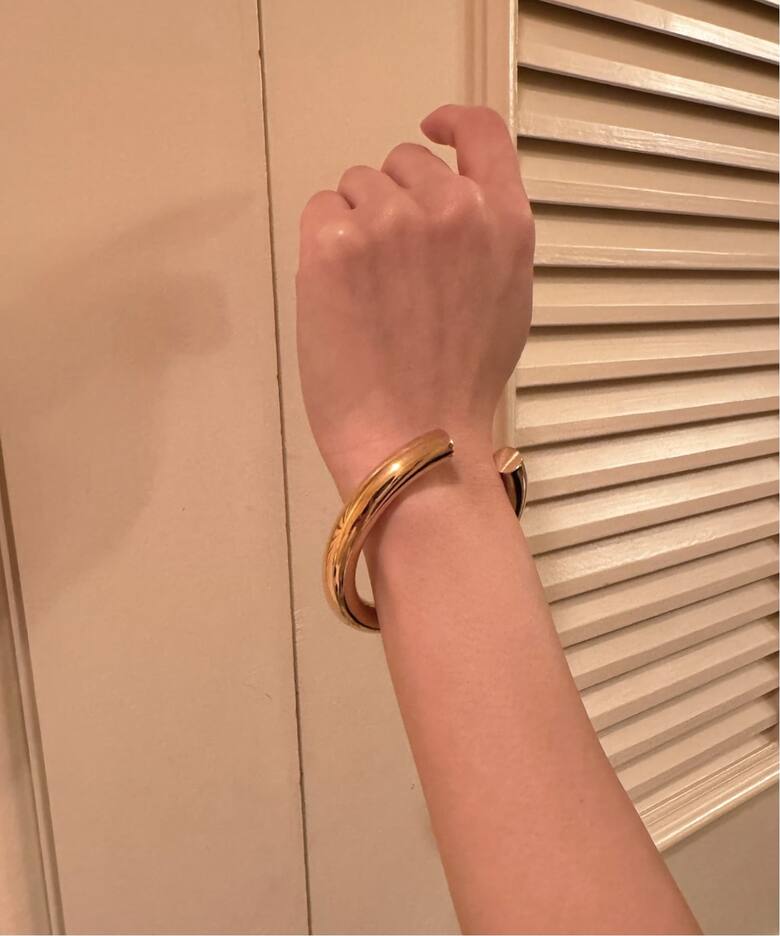 SASKIA DIEZ/サスキア ディツ】 BOLD BANGLE（ブレスレット・バングル 