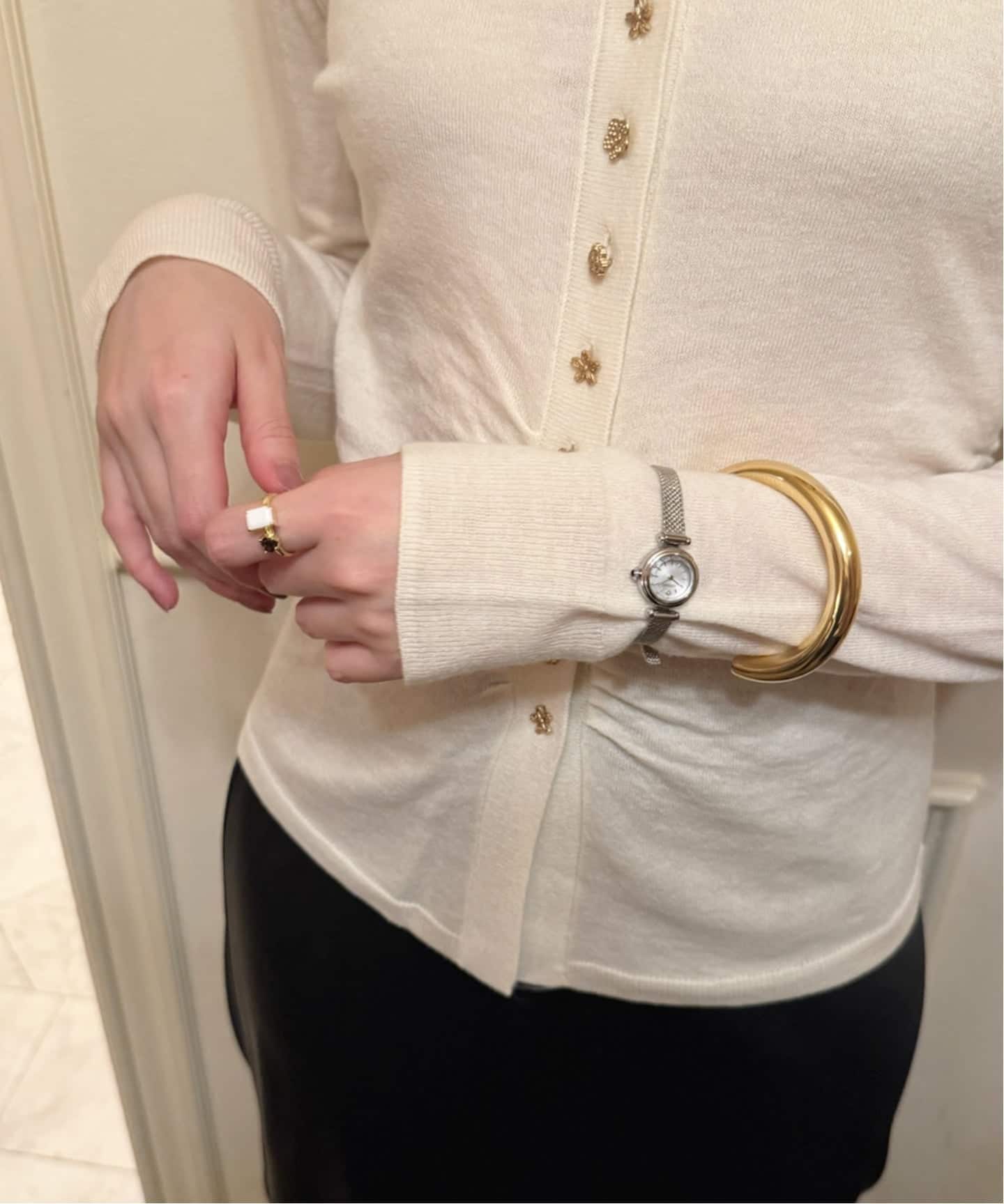 SASKIA DIEZ/サスキア ディツ】 BOLD BANGLE（ブレスレット・バングル