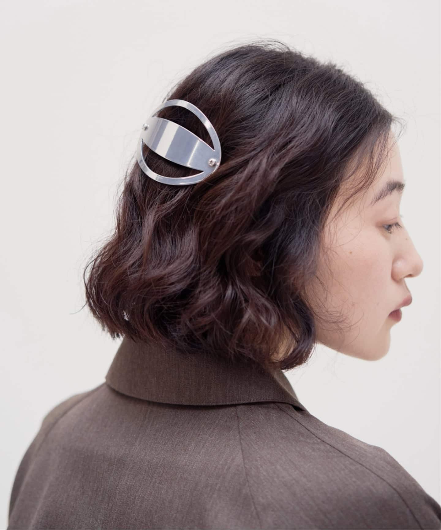 Madison Seidman／マディソンシードマン】 Barrette silver（ヘア