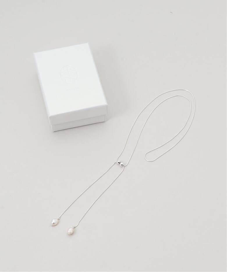 comme si studio *LULU】pearl chain chorke（ネックレス）｜EDIT.FOR 