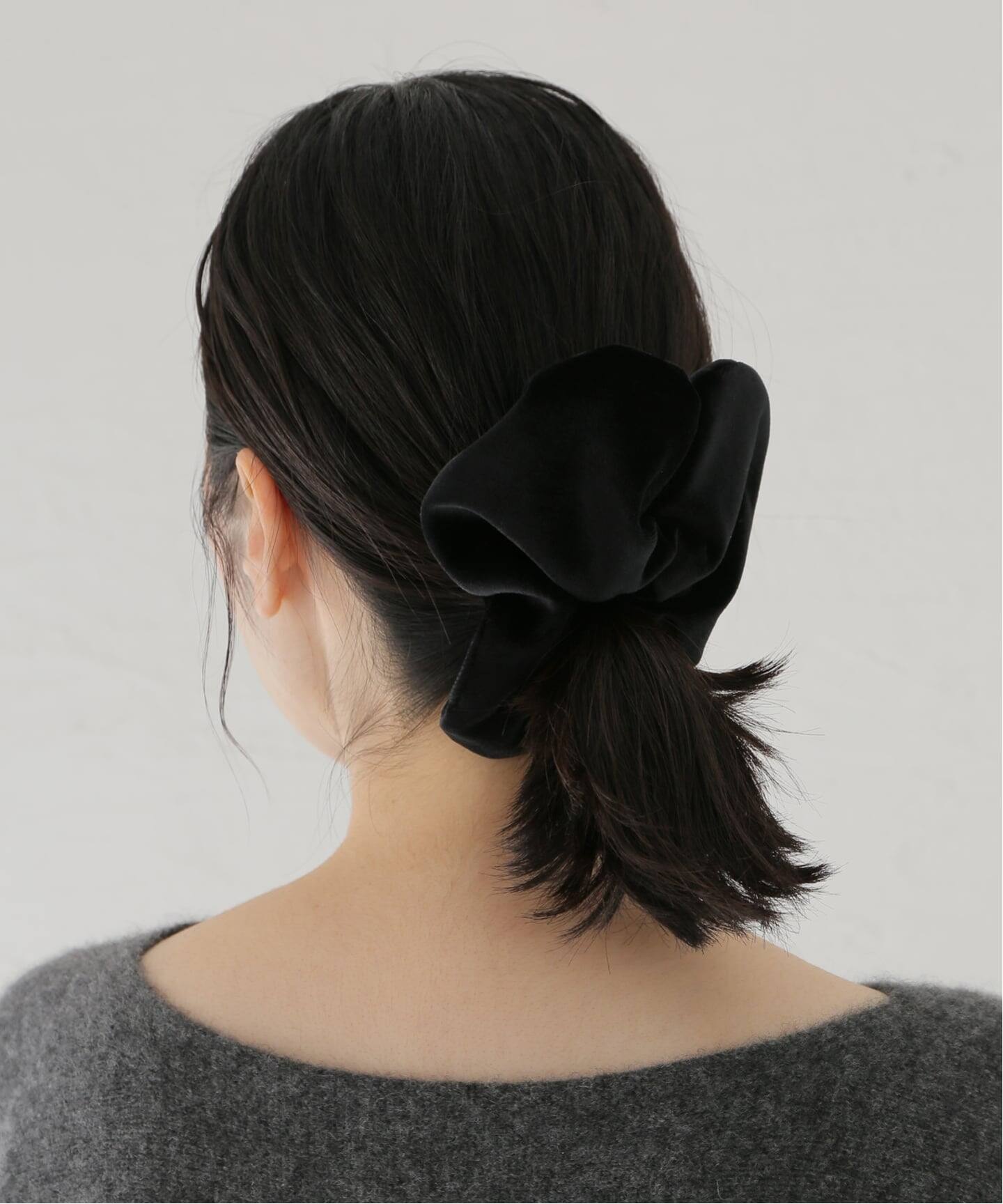 heyep/ ヘイップ Velour Heart Scrunchie M（ヘアアクセサリー）｜LE