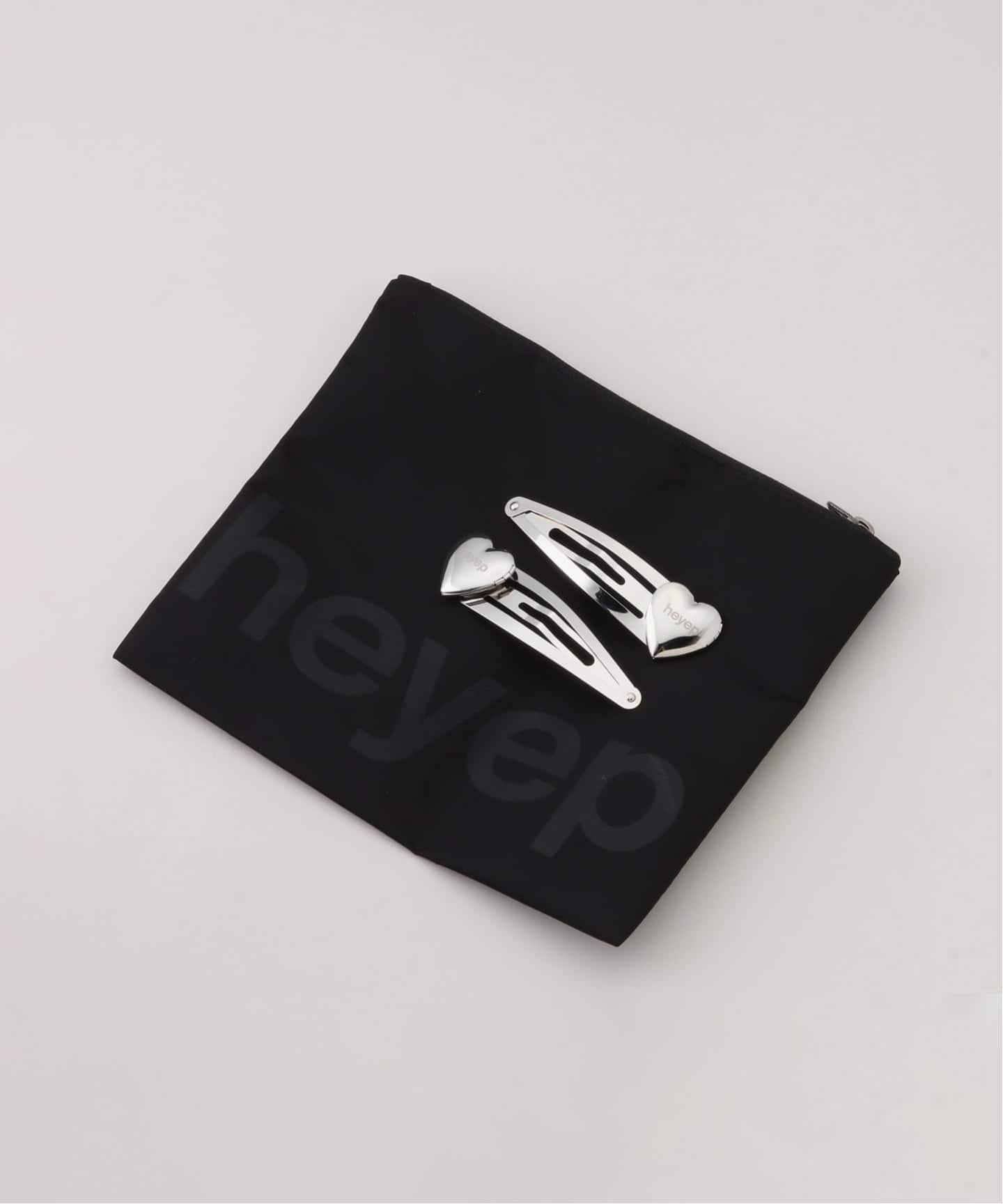 heyep/ ヘイップ Heart Locket Hair Clips（ヘアアクセサリー）｜GRISE