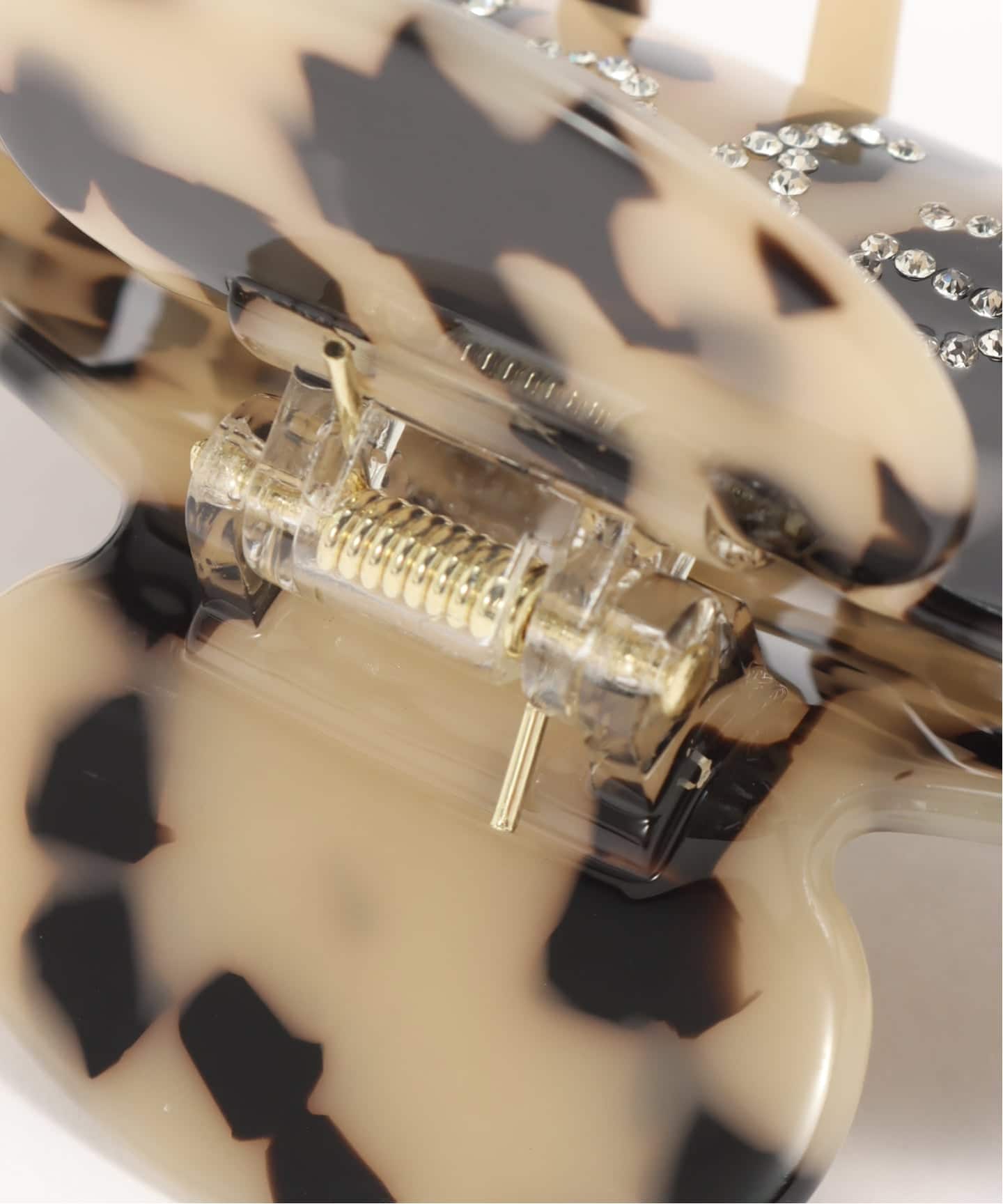 heyep/ ヘイップ Fine Rhinestone Logo Hair Clip（ヘアアクセサリー