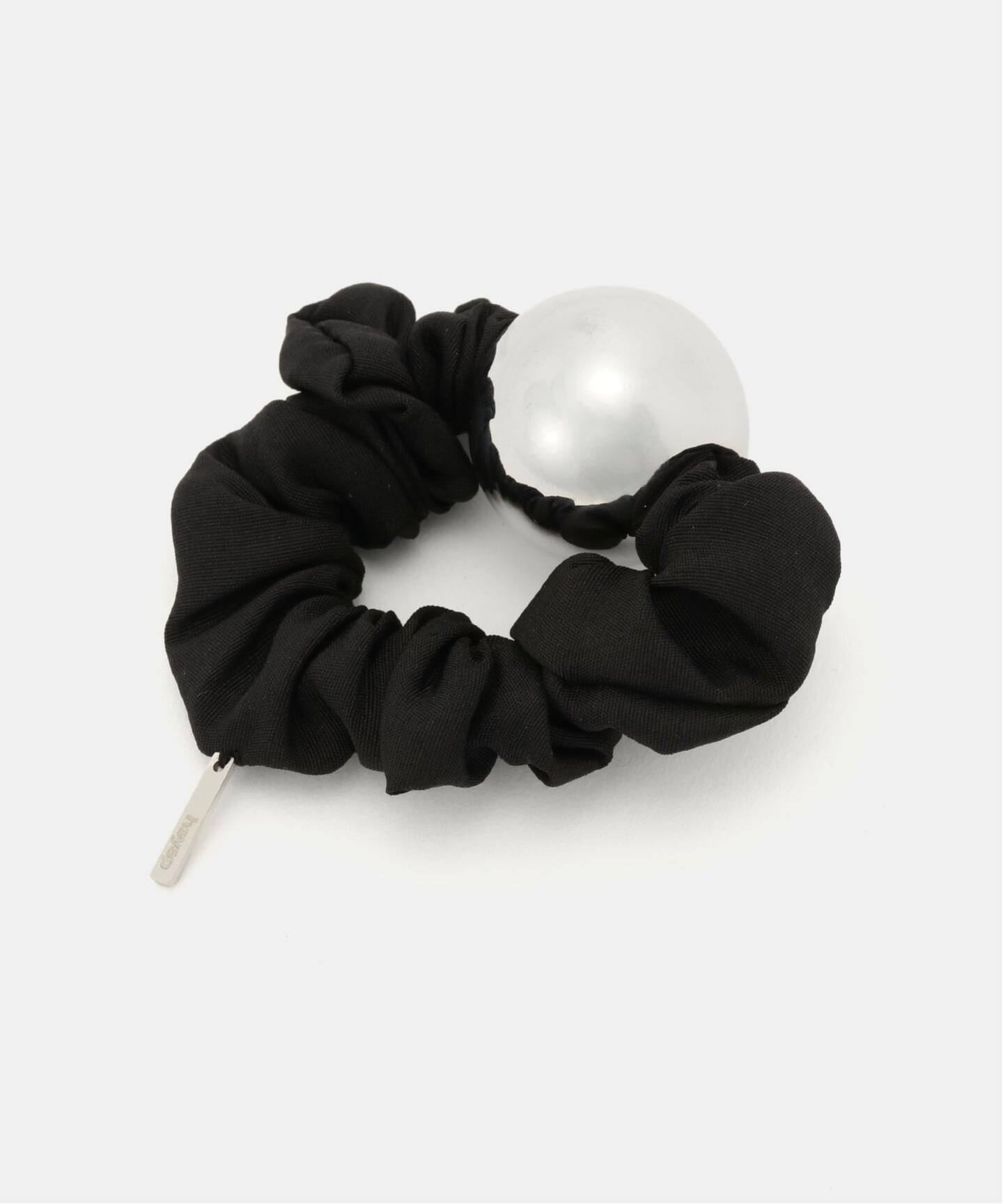 heyep/ ヘイップ Medium Metal Ball Silk Scrunchie（ヘアアクセサリー
