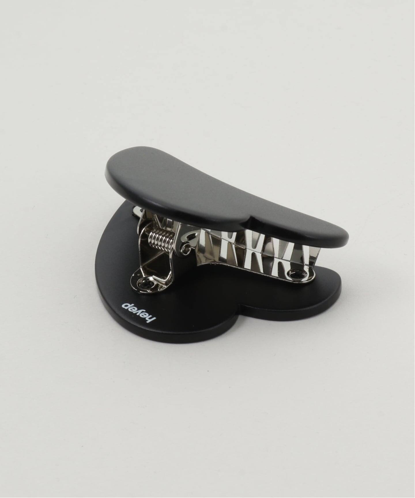 heyep/ ヘイップ matte medium heart clip（ヘアアクセサリー）｜LE