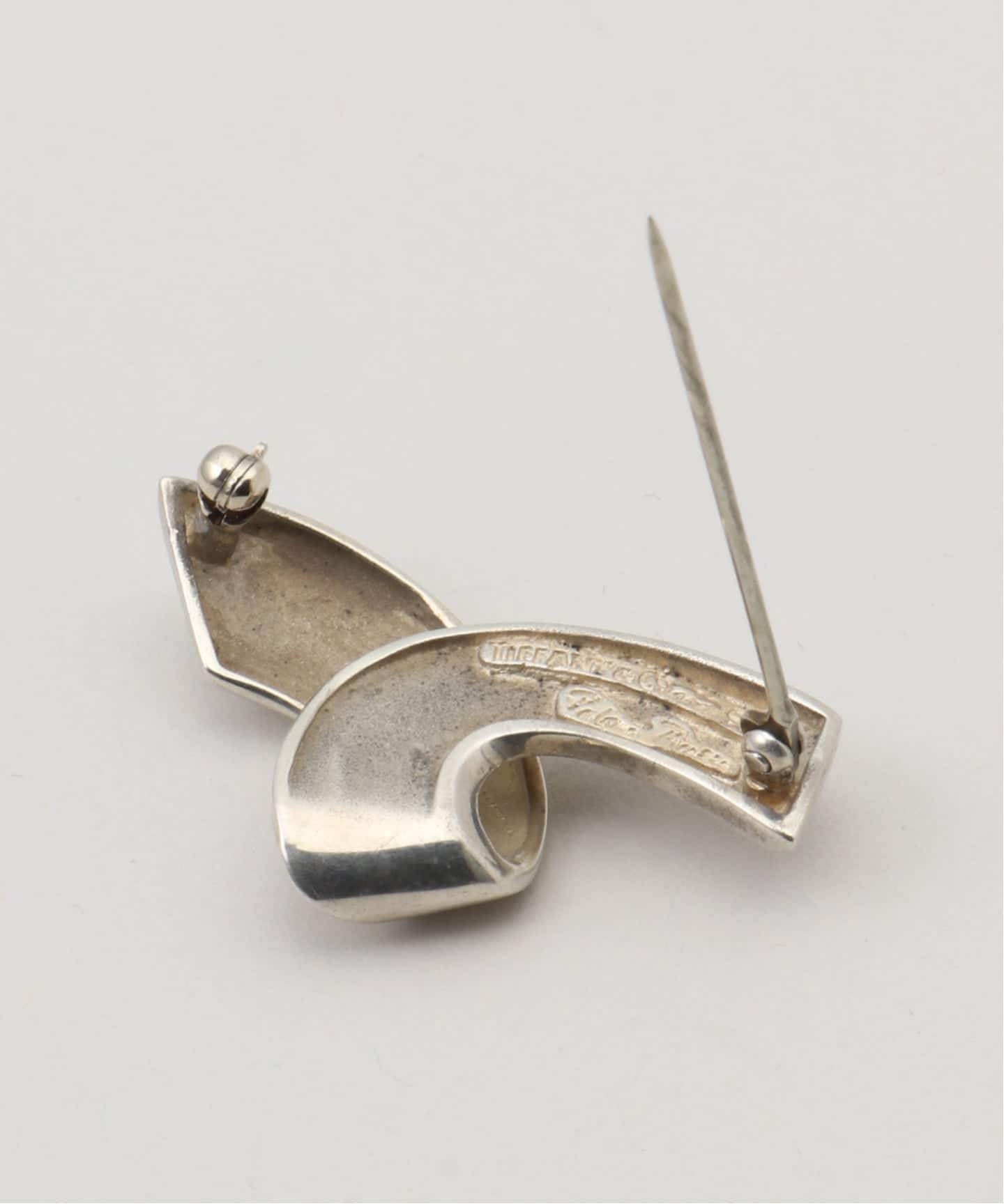 VINTAGE TIFFANY&Co./ティファニー】 P.P ribbon BR：ブローチ