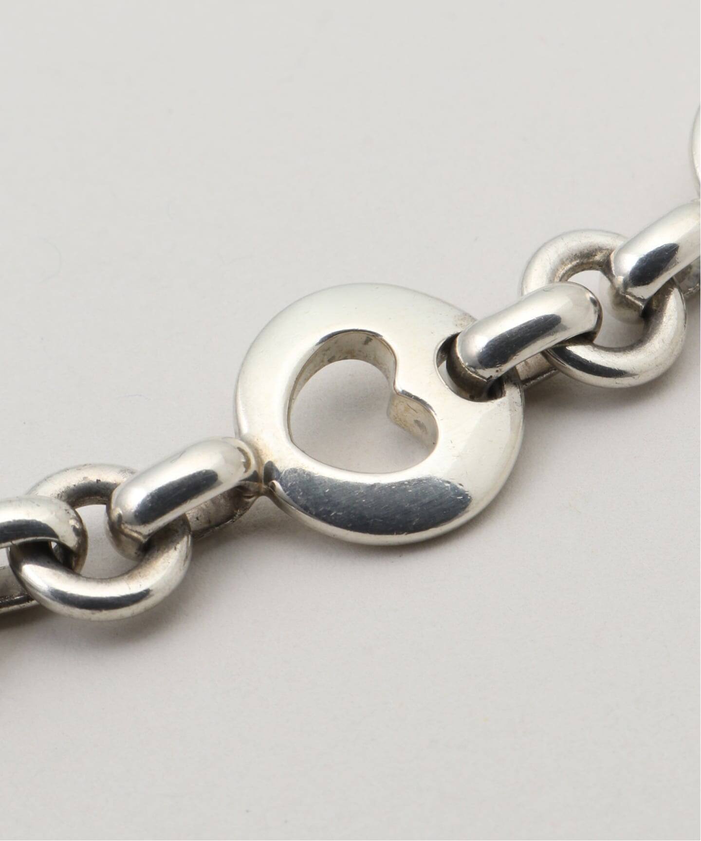 VINTAGE TIFFANY&Co./ティファニー】PIERCED HEART BL：ブレスレット