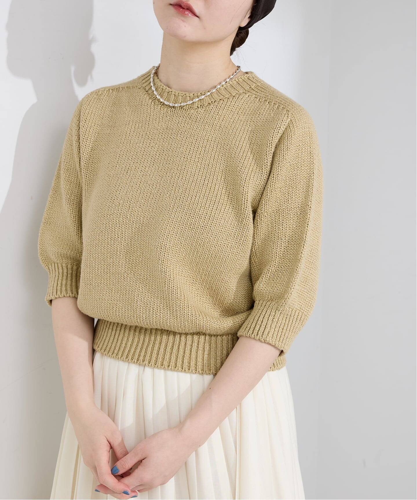quip queint/クィップ クエイント seed necklace 40cm ネックレス