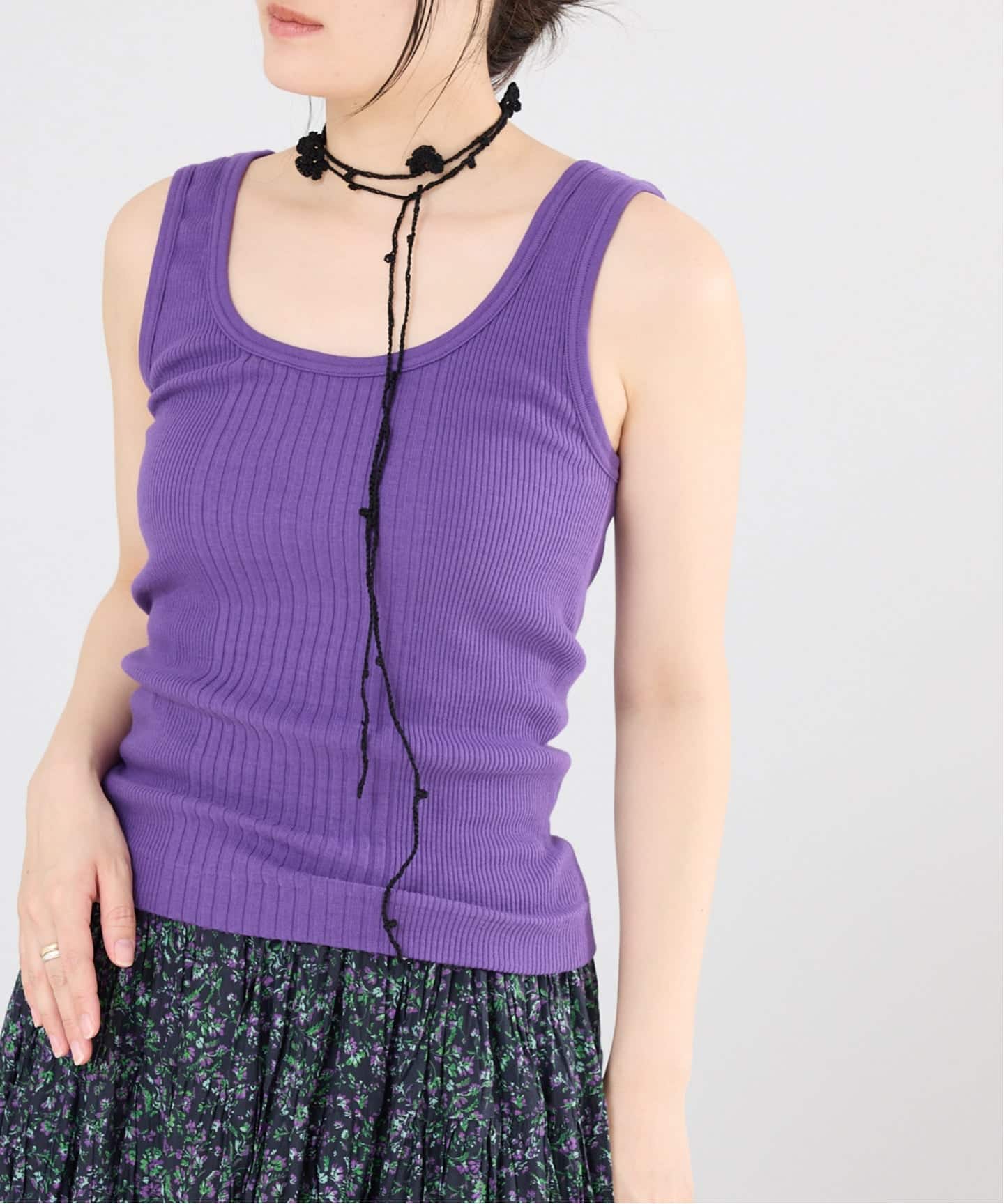 一部店舗限定】JANE SMITH/ジェーンスミス CROCHET FLOWERS STRING
