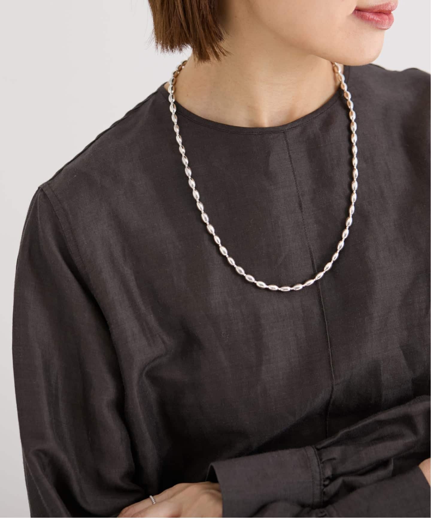 quip queint/クィップ クエイント seed long necklace 60cm ネックレス