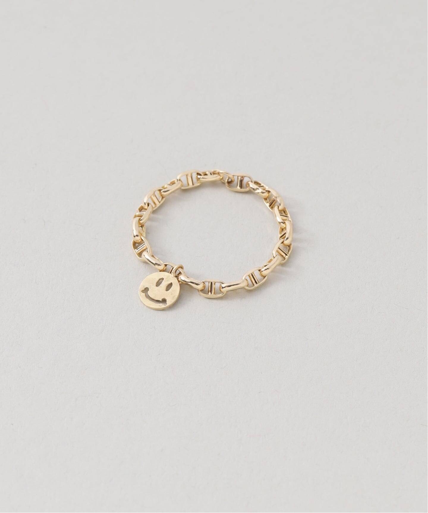 WEB限定/追加予約》GIGI/ジジ 別注 SMILE CHAIN RING EX（リング