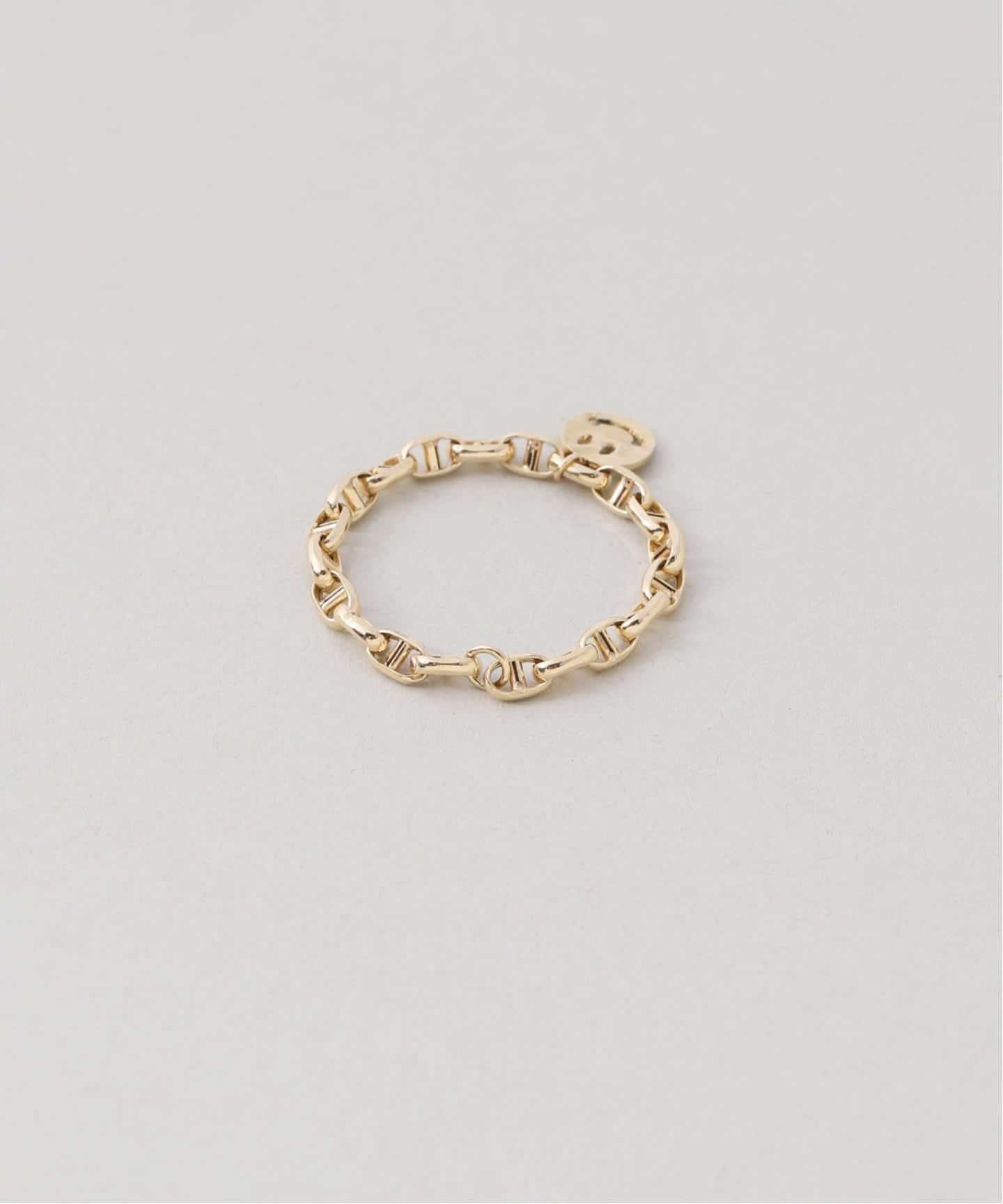 WEB限定/追加予約》GIGI/ジジ 別注 SMILE CHAIN RING EX（リング