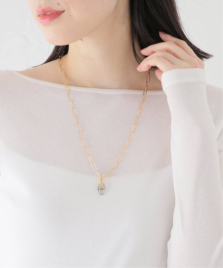EO/イオ TOP PC CHAIN LONG NECKLACE ネックレス BO25SS-05 