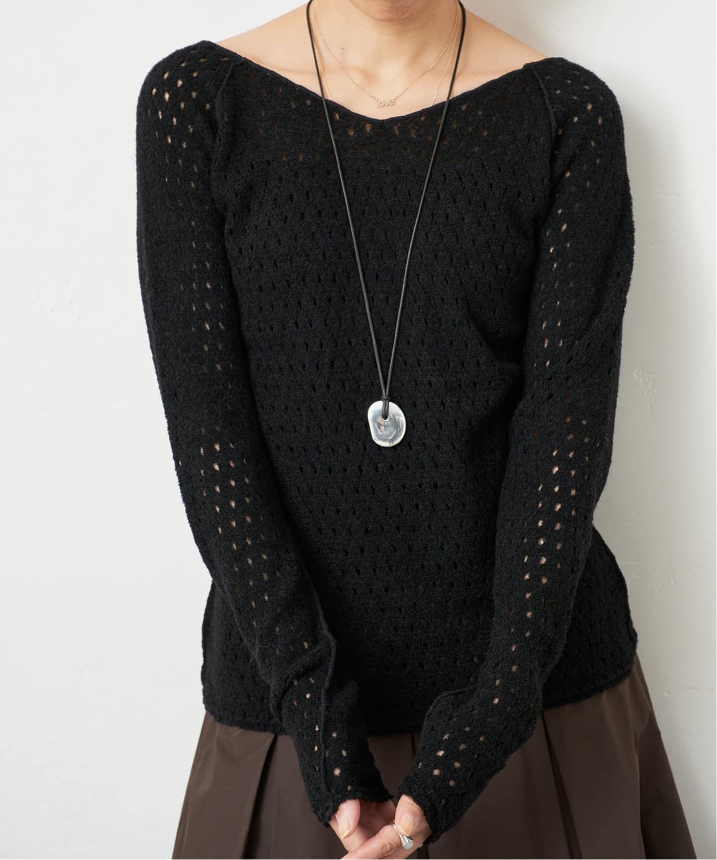 追加》JAMIRAY/ジャミレイ BEAN CORD NK S ネックレス 252-270118