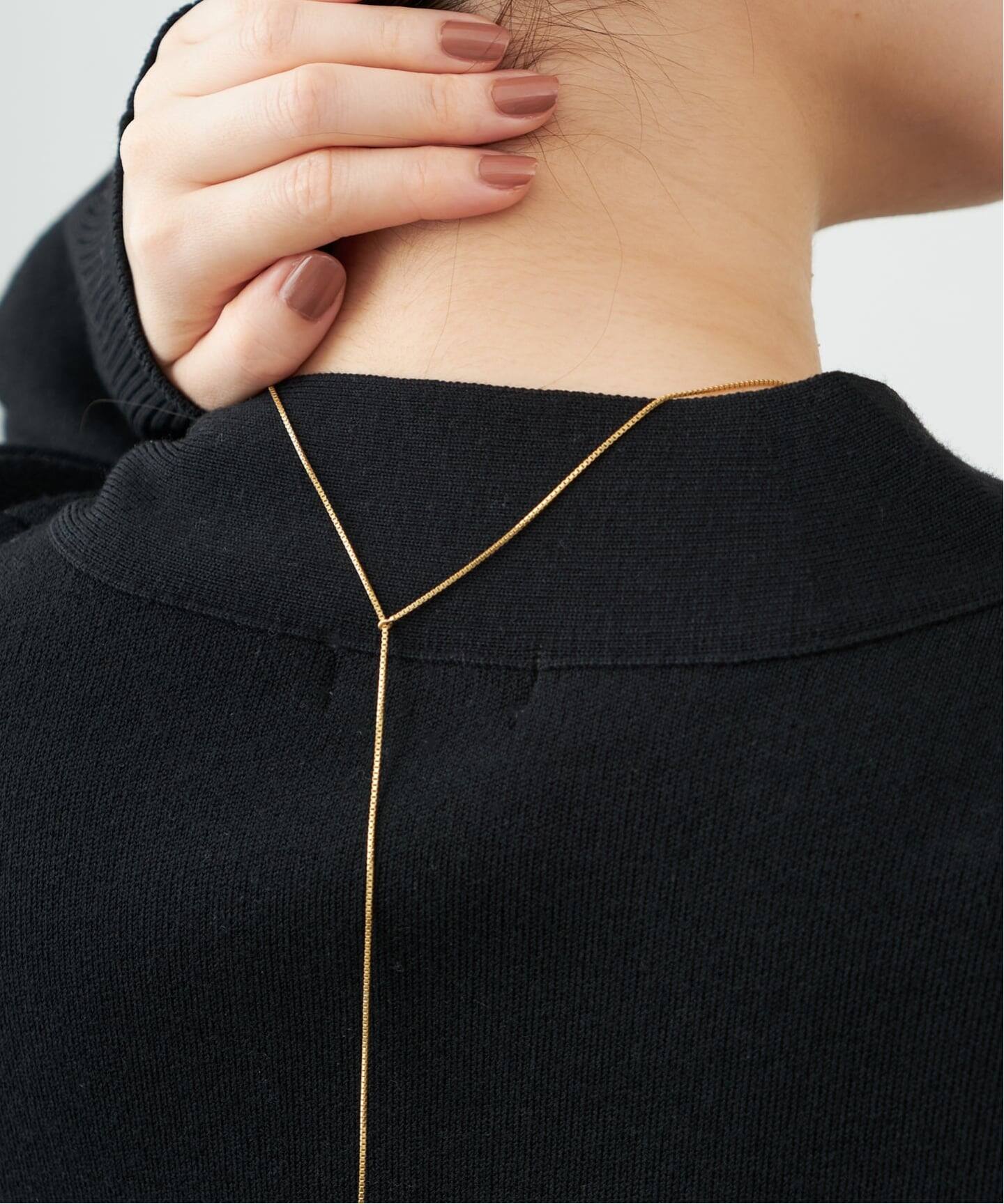 追加4》SASKIA DIEZ/サスキア ディツ FINE NL FRINGE CUBIC ネックレス 
