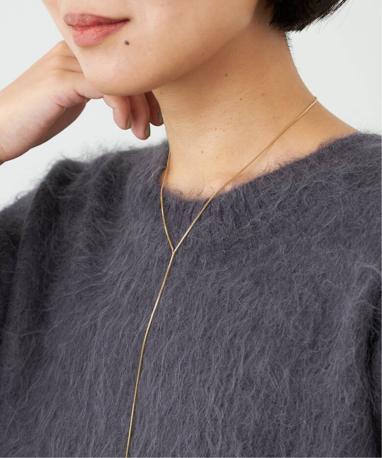 追加4》SASKIA DIEZ/サスキア ディツ FINE NL FRINGE CUBIC ネックレス 
