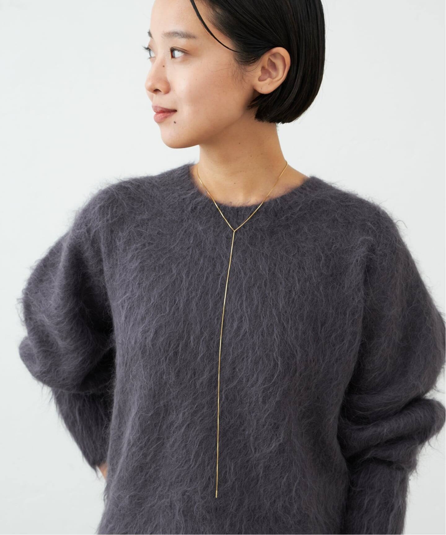 追加4》SASKIA DIEZ/サスキア ディツ FINE NL FRINGE CUBIC ネックレス