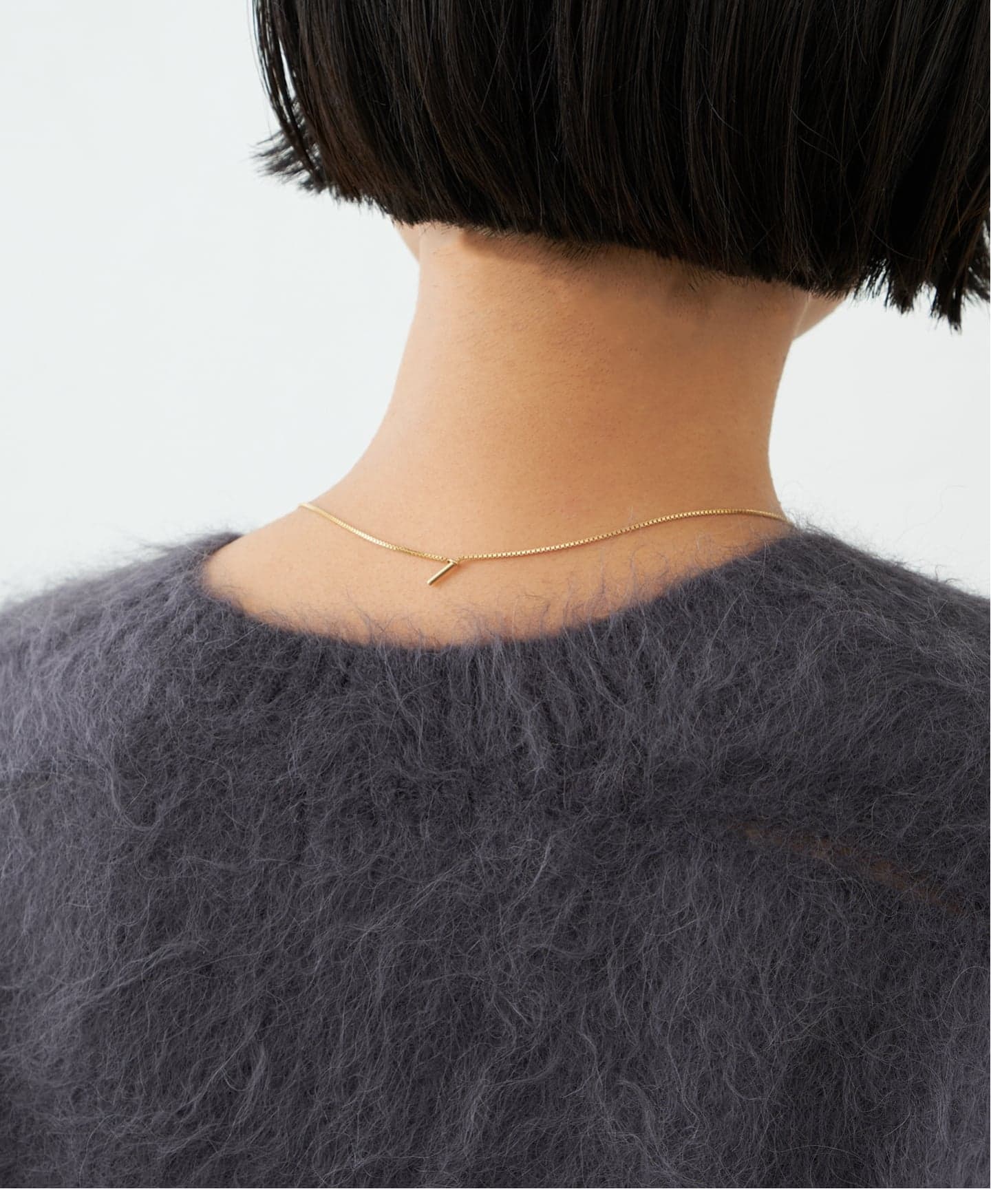 追加4》SASKIA DIEZ/サスキア ディツ FINE NL FRINGE CUBIC ネックレス