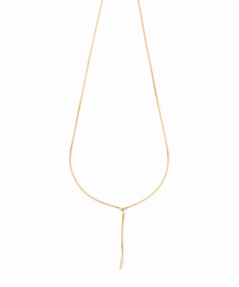 追加4》SASKIA DIEZ/サスキア ディツ FINE NL FRINGE CUBIC ネックレス 