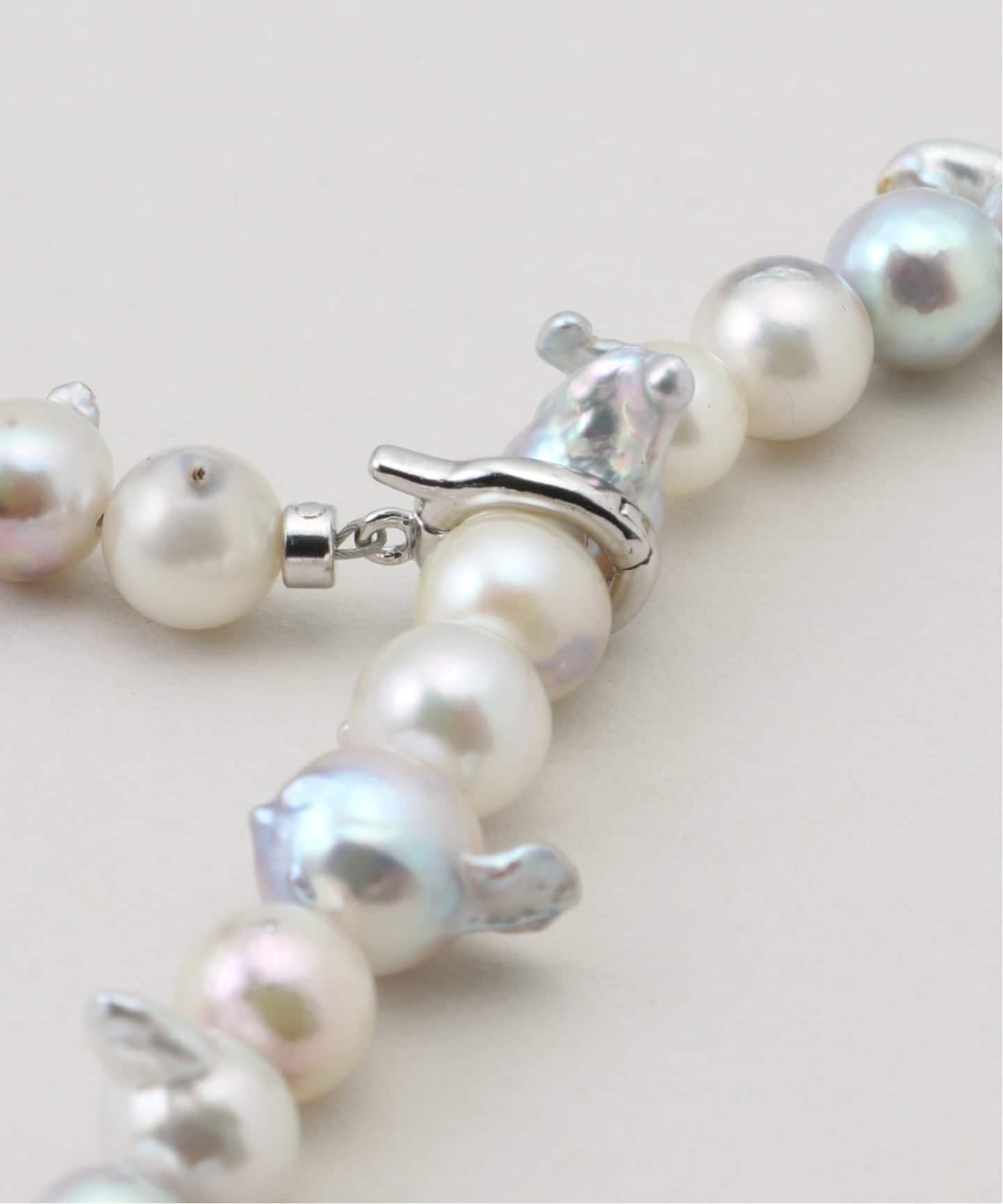 AYUS/アユス AKOYA BAROQUE PEARL CLIKER ネックレス N30（ネックレス