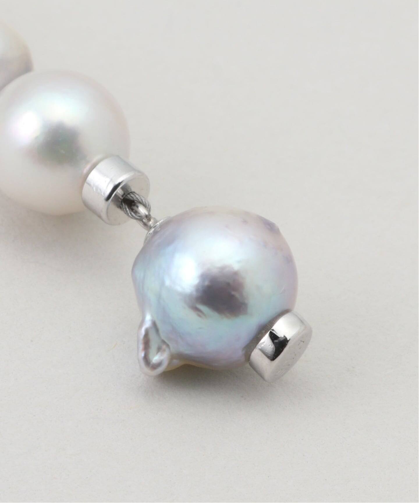 AYUS/アユス AKOYA BAROQUE PEARL CLIKER ネックレス N30（ネックレス