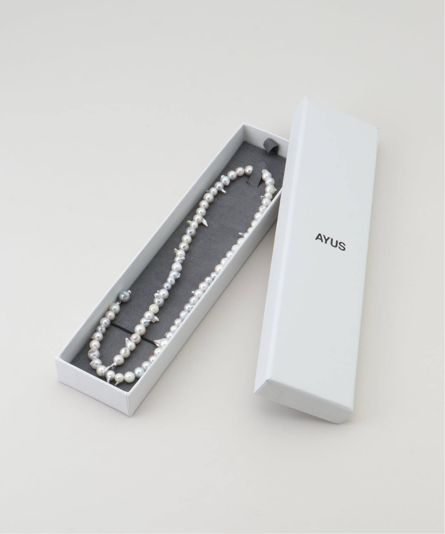 AYUS/アユス AKOYA BAROQUE PEARL CLIKER ネックレス N30（ネックレス