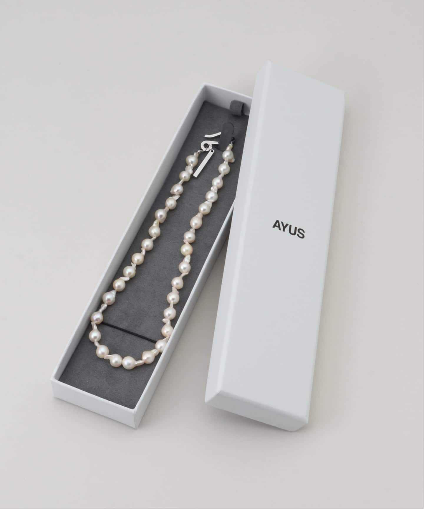 AYUS/アユス AKOYA BAROQUE PEARL NECKLACE ネックレス N8-1