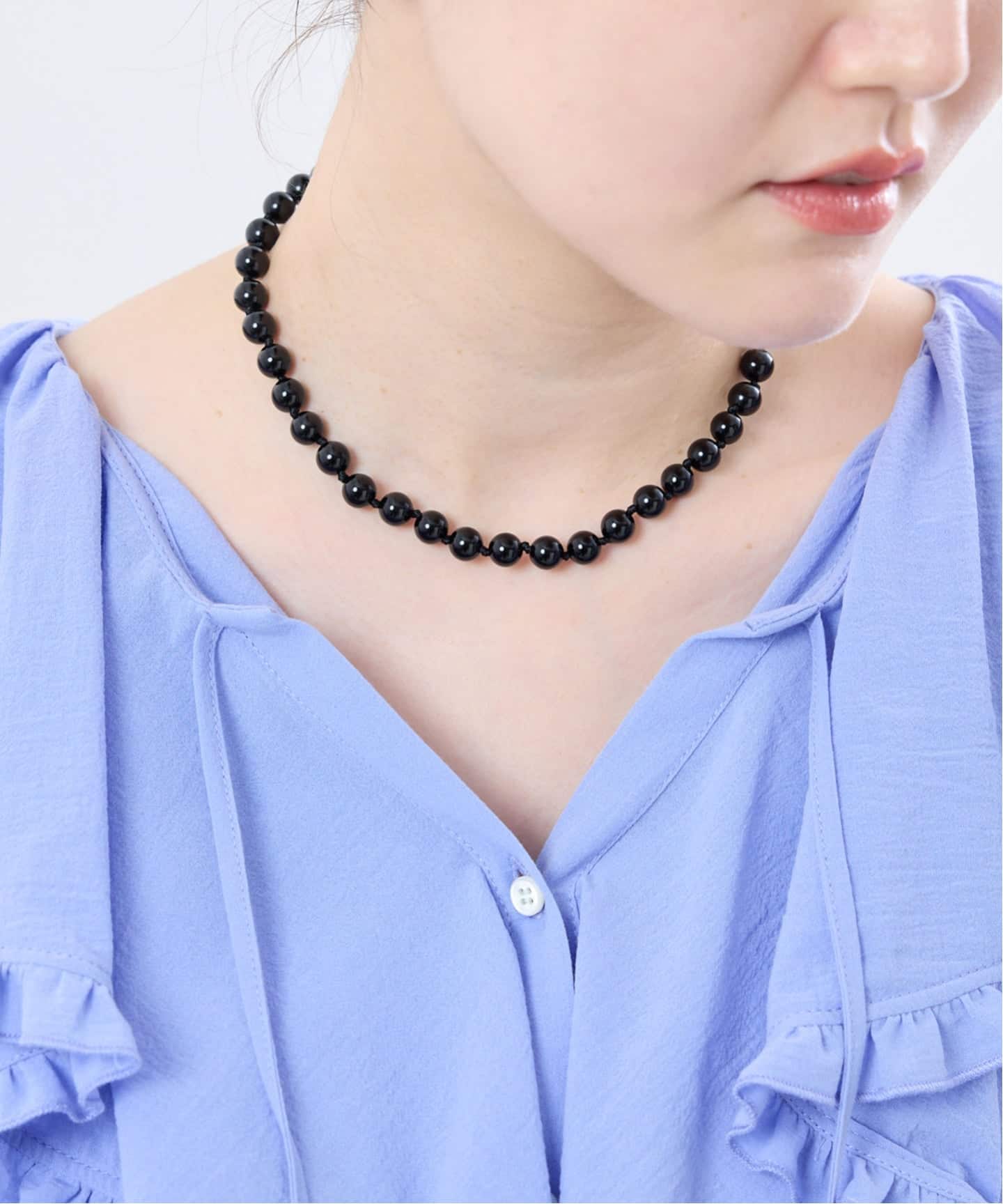 追加》EO/イオ ROUND STONE NECKLACE ネックレス BO26SS-56