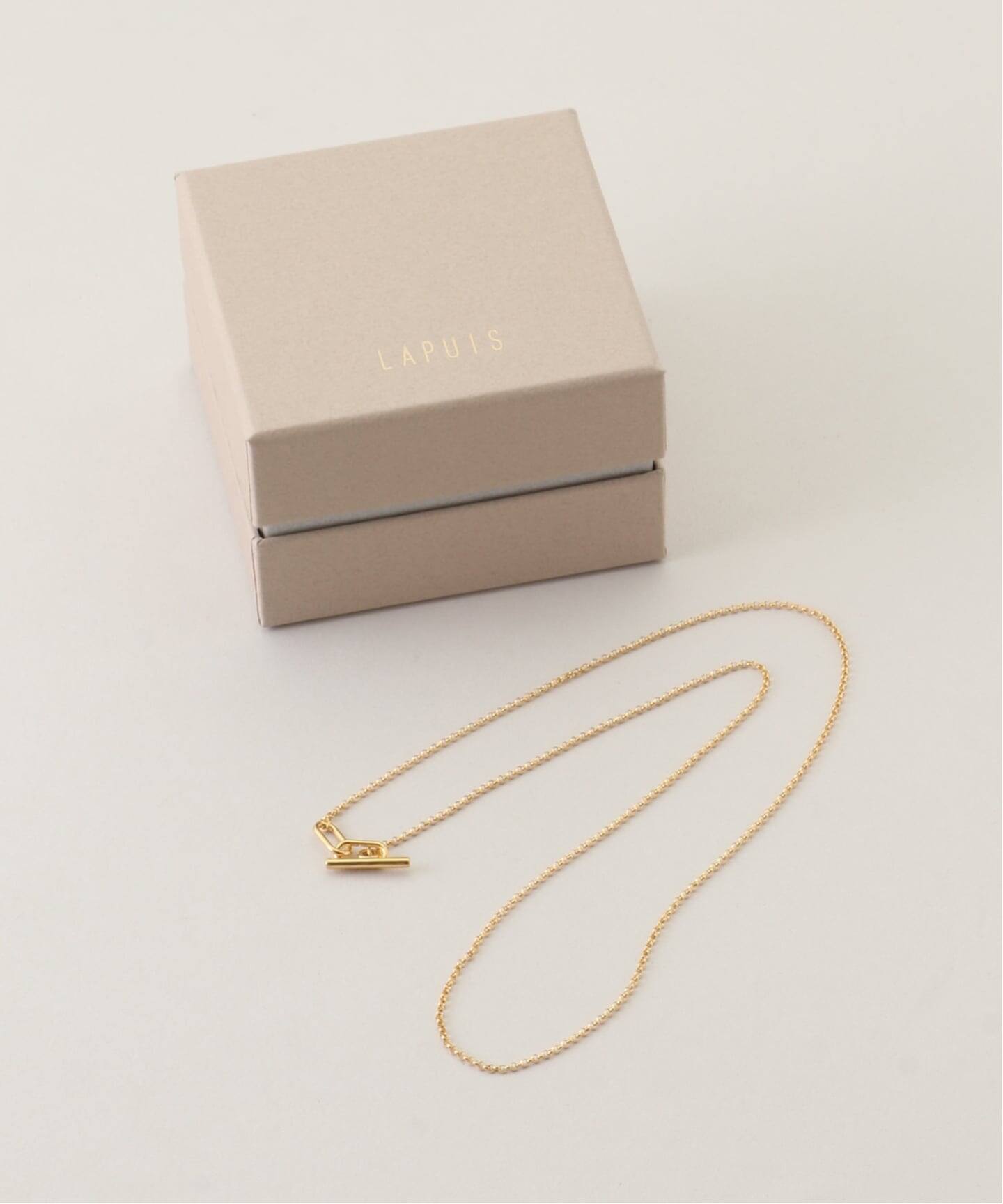 LAPUIS/ラピュイ SV925 Ring Chain ネックレス 254-220118（ネックレス 