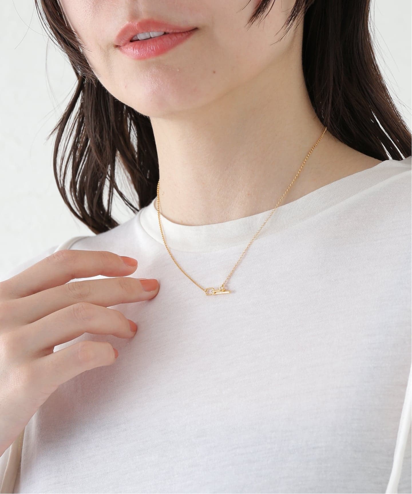 LAPUIS/ラピュイ SV925 Ring Chain ネックレス 254-220118（ネックレス